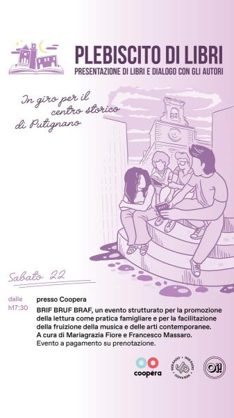 Plebiscito di libri presenta "BRIF BRUF BRAF"