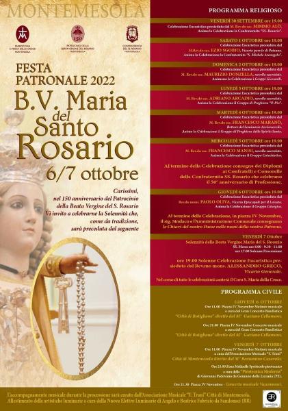 Festa Patronale B.V. Rosario e Concerto Vasconnessi