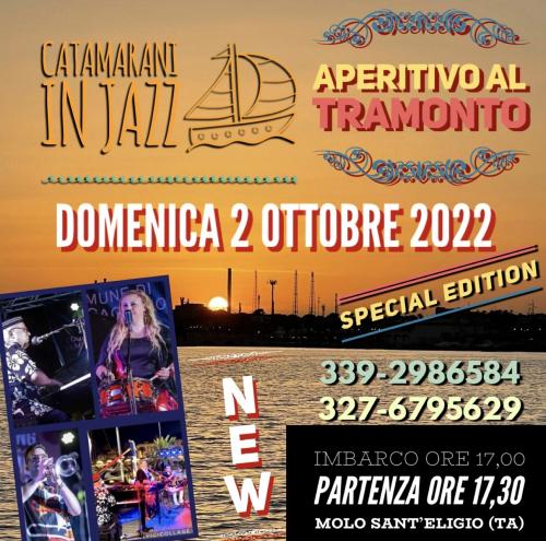 Catamarani in Jazz nei due mari - Magia d’Autunno