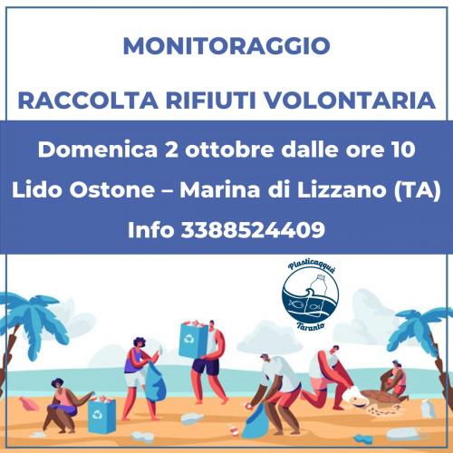 Monitoraggio e Raccolta rifiuti volontaria