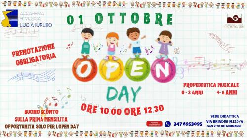 OPEN DAY PROPEDEUTICA MUSICALE