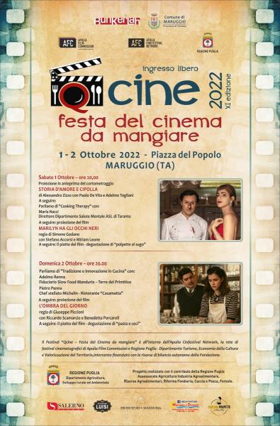 Qcine, la festa del cinema da mangiare. XI Edizione