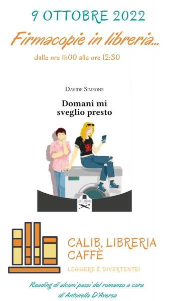 Firmacopie in Libreria con Davide Simeone