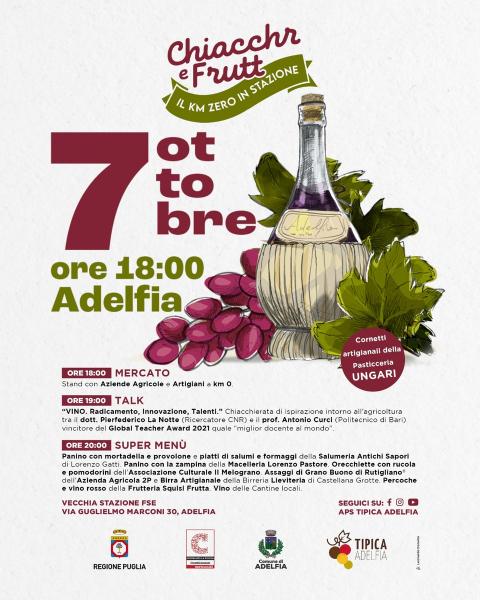 “Chiacchr e frutt” il km zero in Stazione