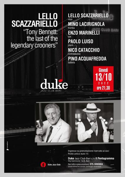 “Lello Scazzariello - Tony Bennett: the last of the legendary crooners”