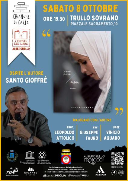 Presentazione Libro FADIA di Santo Gioffrè | Alberobello