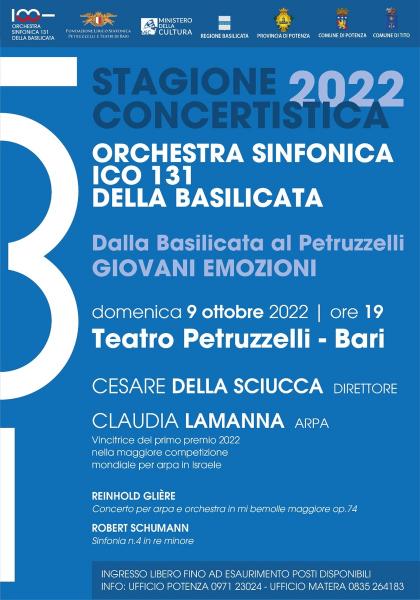 Dalla Basilicata al Petruzzelli - Giovani Emozioni