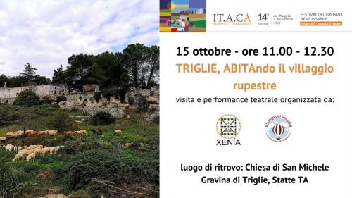 TRIGLIE,ABITAndo il villaggio rupestre