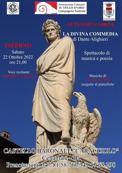 Dante Alighieri: "INFERNO" recital di musica e poesia