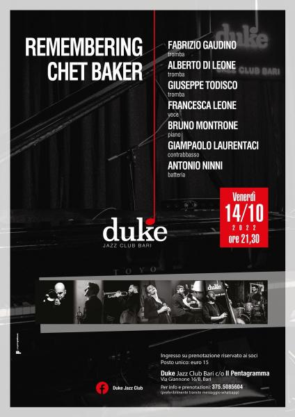 “Remembering Chet Baker”