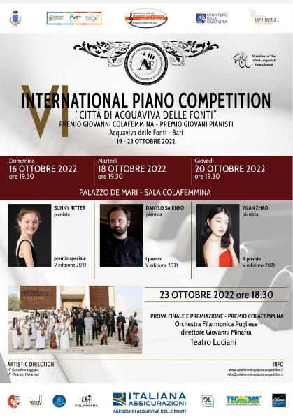 CONCERTO FINALE CONCORSO PIANISTICO COLAFEMMINA