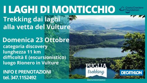 I Laghi di Monticchio Trekking dai laghi alla vetta del Vulture