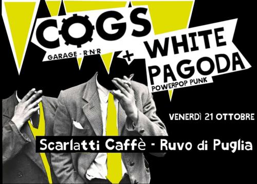 The Cogs + White Pagoda live at Scarlatti Caffè
