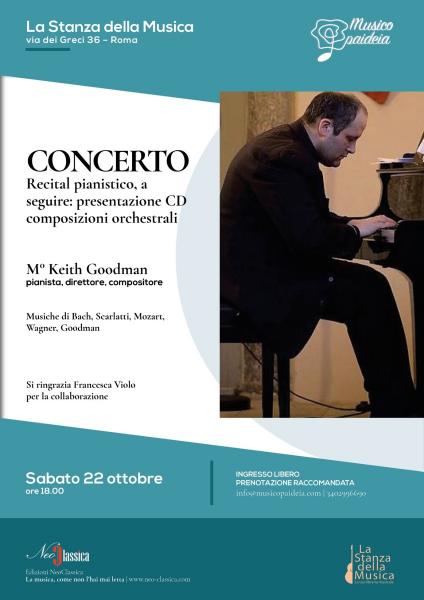 Concerto del maestro Keith Goodman