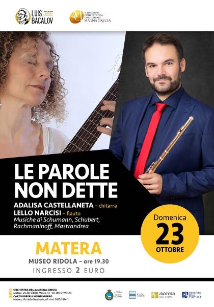 LE PAROLE NON DETTE  Chitarra e flauto