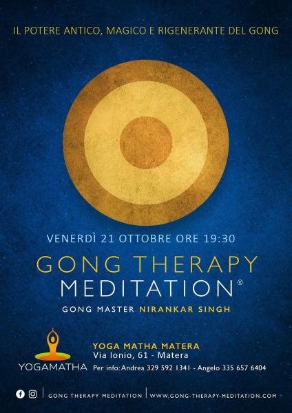 Gong Therapy Meditation con Nirankar Singh