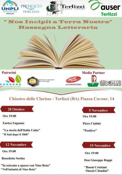 Nos Incipit a Terra Nostra - Rassegna Letteraria