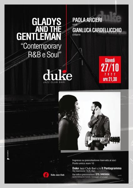 “Gladys and the Gentleman - Contemporary R&B e Soul”