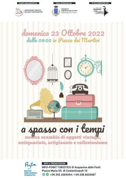A spasso con i tempi: mostra scambio di antiquariato, collezionismo e vintage