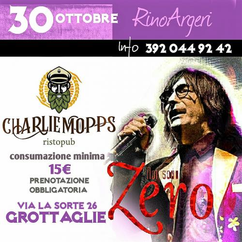 Rino Argeri in "Non sono Zero*