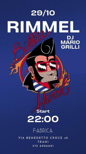 RIMMEL Billie Hard Band & Mario Grilli Dj