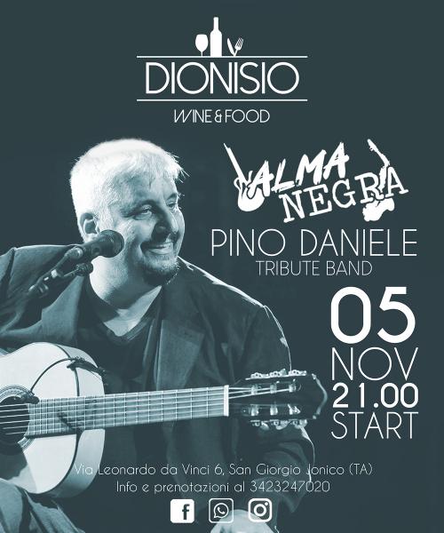 PINO DANIELE - ALMANEGRA - 5Nov - Enoteca Dionisio