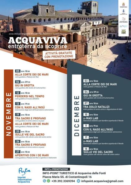 Acquaviva entroterra da scoprire: eventi e attività gratuite