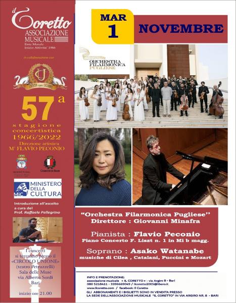 CONCERTO INAUGURAZIONE 57^ STAGIONE IL CORETTO