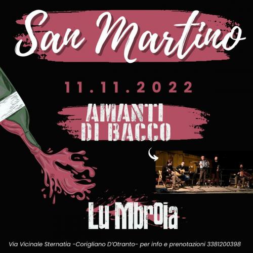 San Martino a Lu Mbroia con Gli amanti di Bacco in concerto
