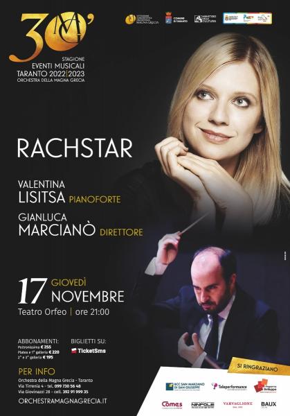 RACHSTAR Valentina Lisitsa & l'Orchestra della Magna Grecia