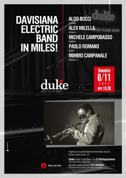 "Davisiana Electric Band in Miles!”