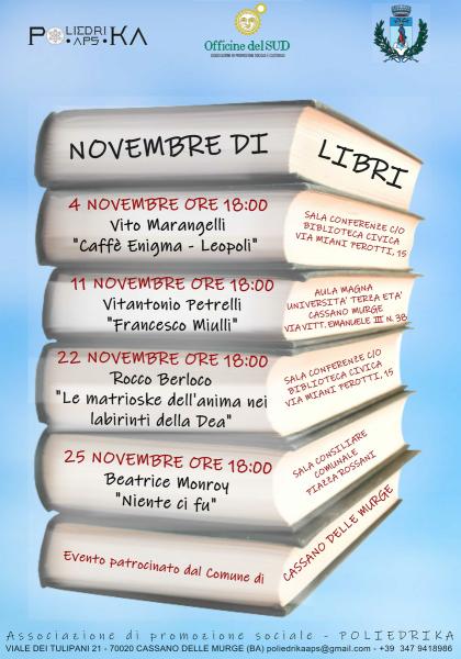 “Novembre Di Libri”