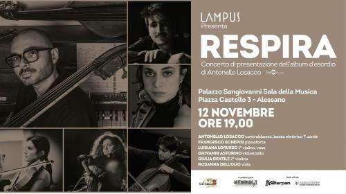 Respira - Album D'esordio di Antonello Losacco & Strings