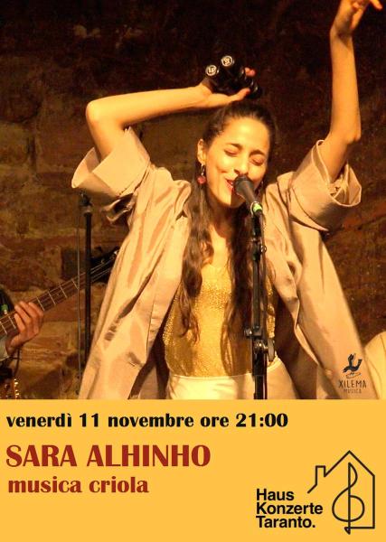 Sara Alhinho in concerto