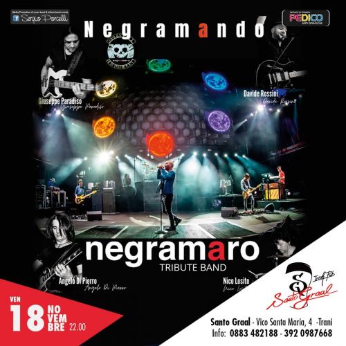 Negramando Tribute Band Negramaro live a Trani