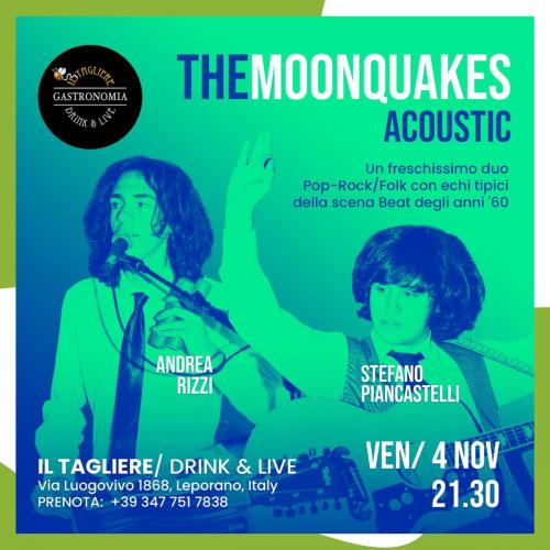 Aperitivo con The Moonquakes!🥂