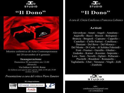 Il Dono, mostra collettiva d'arte contemporanea