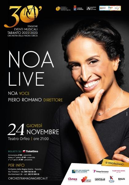 NOA LIVE - Noa & l'Orchestra della Magna Grecia