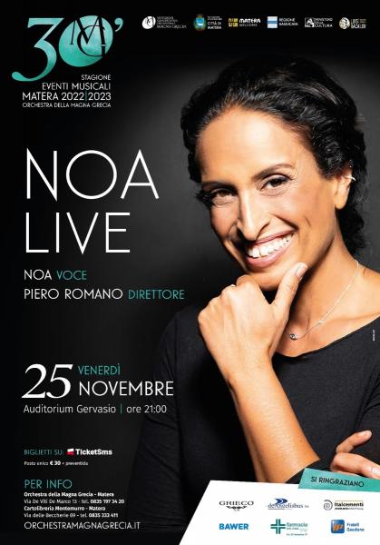 NOA LIVE - Noa & l'Orchestra della Magna Grecia