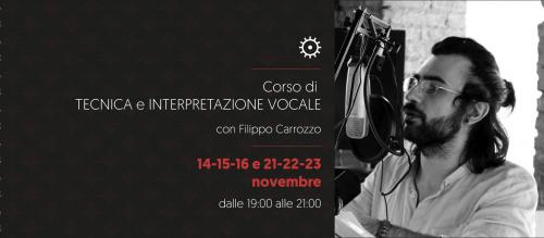 “Tecnica e interpretazione vocale” a cura di Filippo Carrozzo