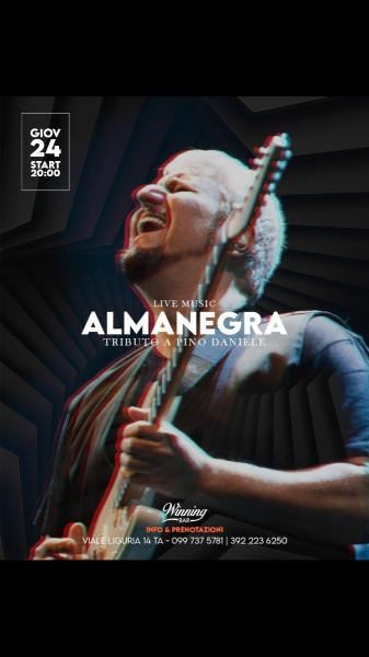 ALMANEGRA Pino Daniele Tribute Band al WINNING BAR