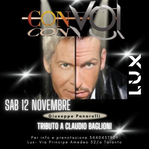 Tributo a Claudio Baglioni 🎤✨
