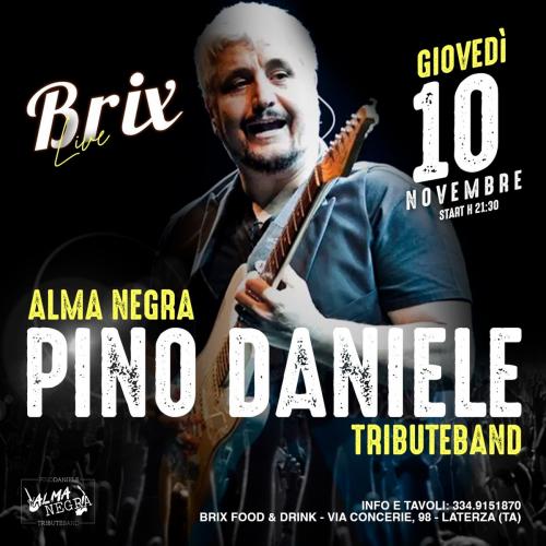 ALMANEGRA Pino Daniele Tribute Band al BRIX Food & Drink