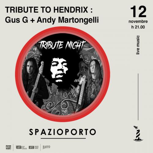 Gus G. & Andy Martongelli in "Tribute to Hendricks"