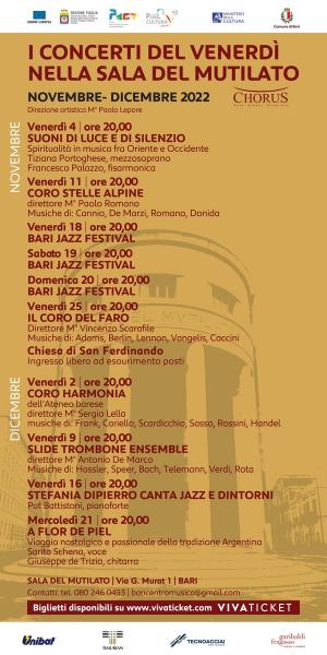 I Concerti del Venerdi Nella Sala del Mutilato - il coro "Stelle Alpine"