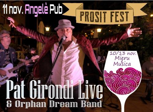 Pat Girondi & Orphan Dream in concerto