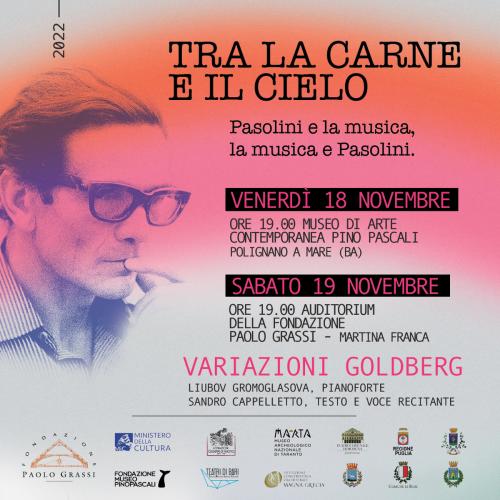 "Variazioni Goldberg" di Bach con la pianista Liubov Gromoglasova e la voce narrante di Sandro Cappelletto