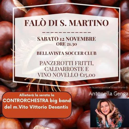 FALO 'DI SAN MARTINO OSPITI ANTONELLA GENCHI DA MUDU E LA CONTRORCHESTRA BIG BAND
