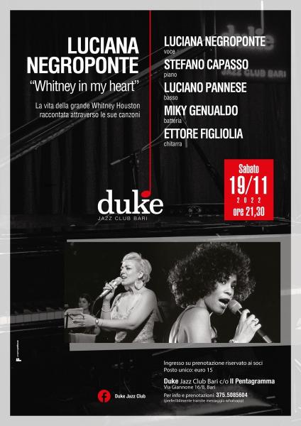 “Luciana Negroponte - Whitney in my heart”