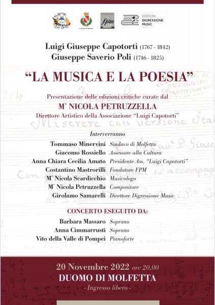 Luigi Capotorti, la Musica e la Poesia